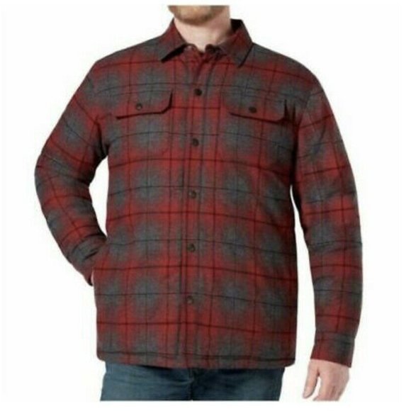 New!!! Rugged Elements Flannel Utility Jacket - Picture 1 of 1